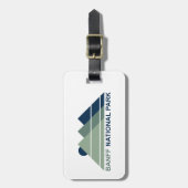 バンフナショナルパークマウンテンサン ラゲッジタグ (正面縦)