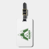 バンフナショナルパークマウンテンズキャンプ ラゲッジタグ (正面縦)