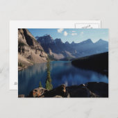 バンフナショナルパークモレーヌ湖 ポストカード (正面/裏面)