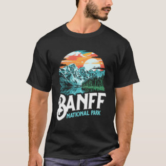 バンフナショナルパークレイクルイズ湖カナダ Tシャツ
