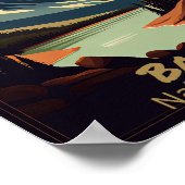 バンフナショナルパークヴィンテージ ポスター (角)