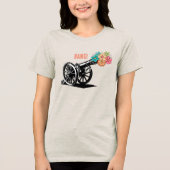 バンフラワー トライブレンドＴシャツ (正面)