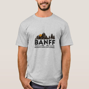 バンフ国立公園のギフトシャツ Tシャツ