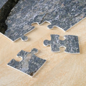 バンフ国立公園のモレーヌ湖での日の出 ジグソーパズル (側面)