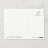 バンフ国立公園のルイーズ湖 ポストカード (裏面)