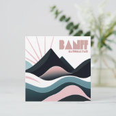 バンフ国立公園の彩色の丘 (スタンド正面)