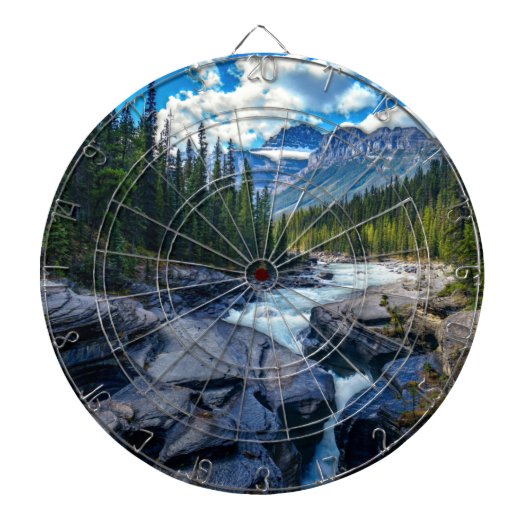 バンフ国立公園アルバータカナダ ダーツボード (正面)