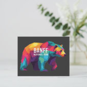バンフ国立公園カナダベカラフルア ポストカード (スタンド正面)