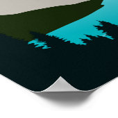 バンフ国立公園カナダ旅行ポスター ポスター (角)