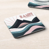 バンフ国立公園カラーヒルズ コースター (左側)