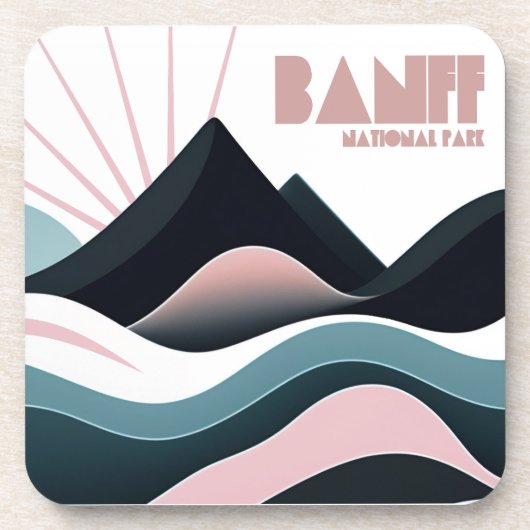 バンフ国立公園カラーヒルズ コースター (正面)