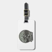 バンフ国立公園マウンテントレイル ラゲッジタグ (正面縦)