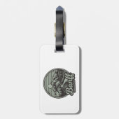 バンフ国立公園マウンテントレイル ラゲッジタグ (裏面縦)