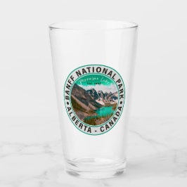 バンフ国立公園モレーヌレイクアルバータカナダ タンブラーグラス