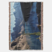 バンフ国立公園モレーヌ湖 スローブランケット (正面縦)