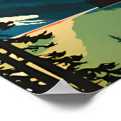 バンフ国立公園旅行ポスター ポスター (角)