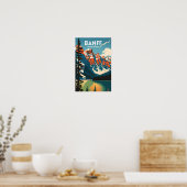 バンフ国立公園旅行ポスター ポスター (キッチン)