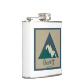 バンフ国立公園素朴 フラスク (右)