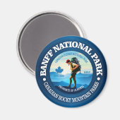 バンフ国立公園(C) マグネット (正面/裏面)