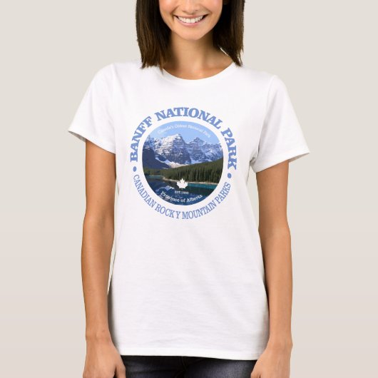 バンフ国立公園(C) Tシャツ (正面)