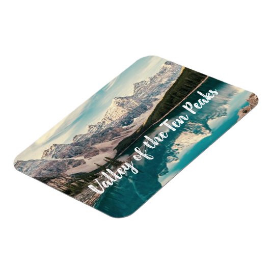 バンフ様式の10のピークの谷 マグネット (左側)