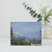 バンフ・アルバータカナダ、カナダ国立公園 ポストカード (スタンド正面)