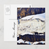 バンフ・カナダ氷河 ポストカード (正面/裏面)