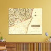 バンフ・サウスアバディーン キャンバスプリント (インサイチュ (リビング))