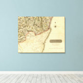 バンフ・サウスアバディーン キャンバスプリント (インサイチュ (ウッドフロア))