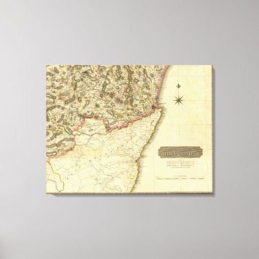 バンフ・サウスアバディーン キャンバスプリント (正面)