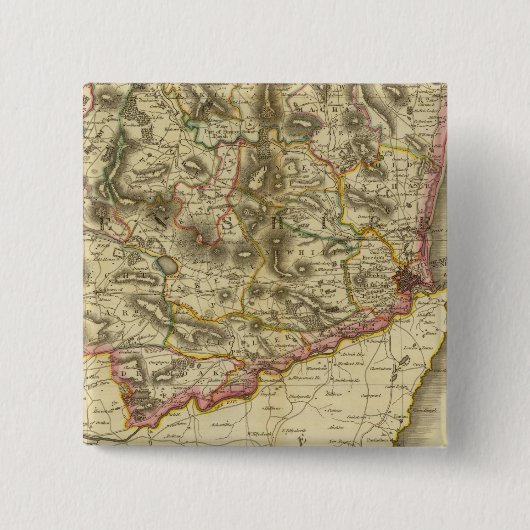 バンフ·サウス·アバディーン 缶バッジ (正面)