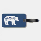 バンフ・ベア ラゲッジタグ (裏面横)