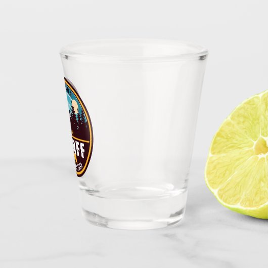 バンフNPカナダロッキーマウンテンズヴィンテージ土産 ショットグラス (右)