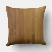 バンブーウッドプリント クッション (裏面)