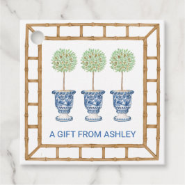 バンブーオリーブのトピアリークレスト | モノグラム フェイバータグ