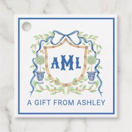 バンブーオリーブのトピアリークレスト | モノグラム フェイバータグ