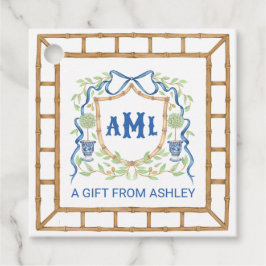 バンブーオリーブのトピアリークレスト | モノグラム フェイバータグ