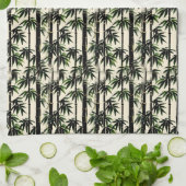 バンブーオンベージュ キッチンタオル (折り畳み)