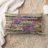 バンブーツリーデジタ絵画ルのオリジナルアート投手 ランバークッション (ブランケット)