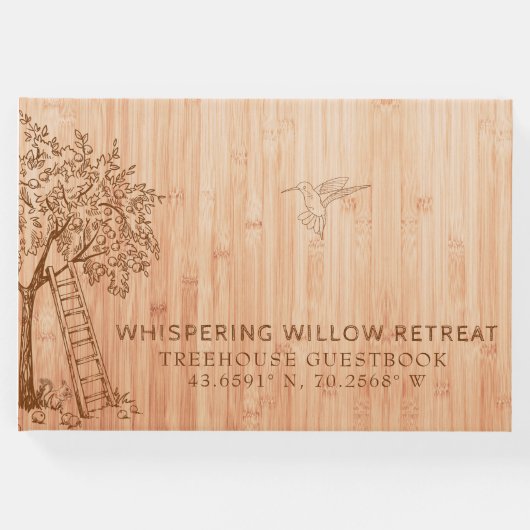 バンブーツリーハ素朴ウスAirbnbバケーションレンタル ゲストブック (正面)