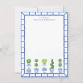 バンブートピアリーガーデン |お気に入りのノートカード ノートカード (正面)