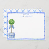 バンブートピアリーガーデン |チノワセリー ノートカード (正面/裏面)