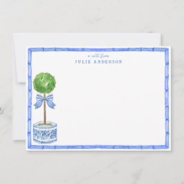 バンブートピアリーガーデン |チノワセリー ノートカード