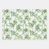 バンブーパンダラッピング紙 ラッピングペーパーシート (正面3)