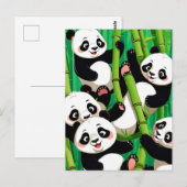 バンブーパンダ ポストカード (正面/裏面)