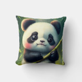 バンブーパンダ（両面）: クッション (正面)