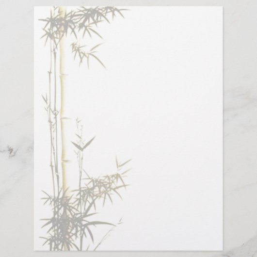 バンブーフライヤー チラシ (正面)