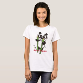 バンブーホースライドマスターからの休日の挨拶 Tシャツ