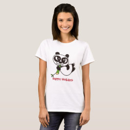 バンブーラバーからの休日の挨拶 Tシャツ