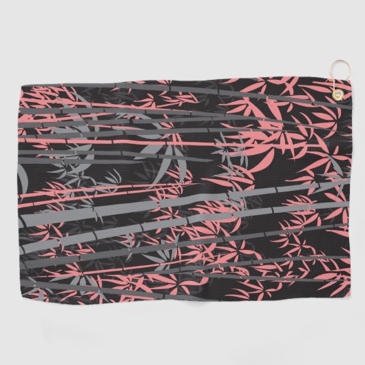 バンブー5 ゴルフタオル (横)